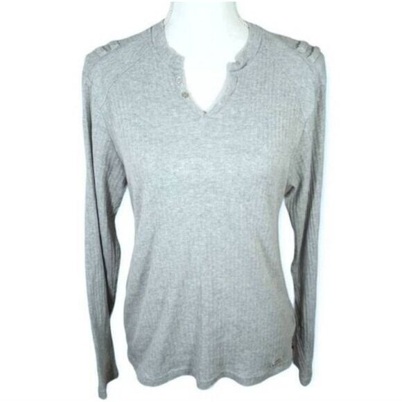 G BY GUESS GRAY SHIRT SZ.S EUC. - Picture 2 of 7